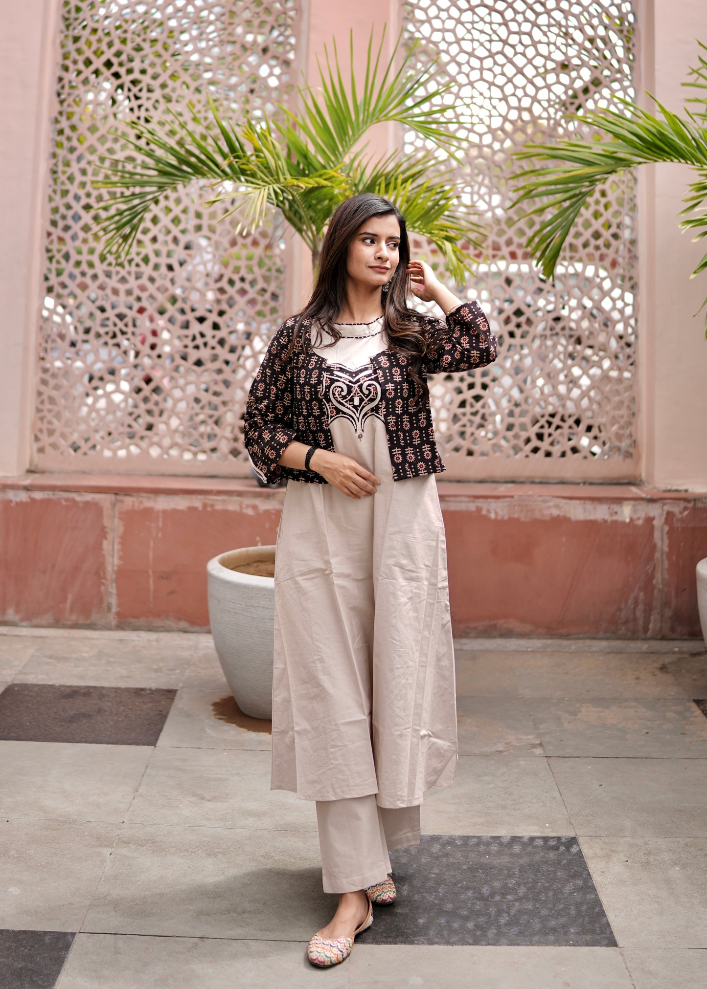 Ajrakh Co-Ord Set