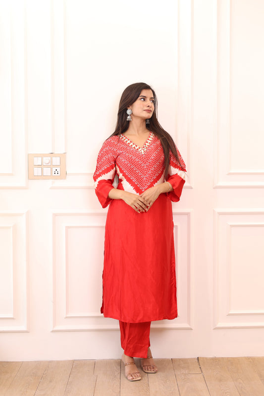 Rasiya Silk Suit Set