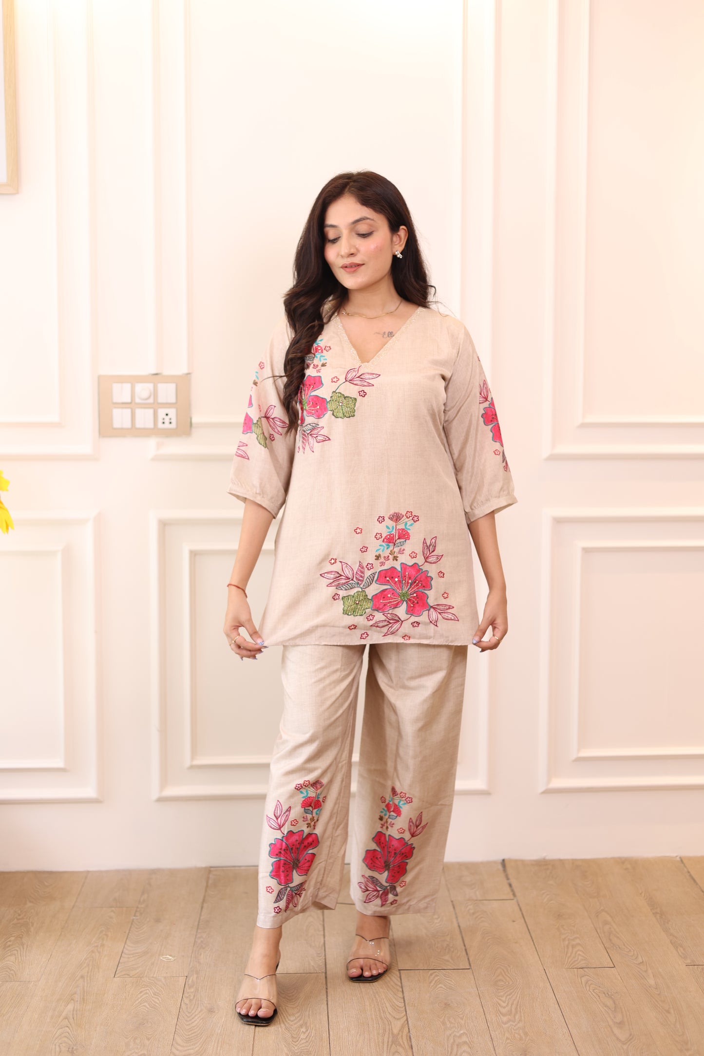 Blush Bloom Co-ord Set