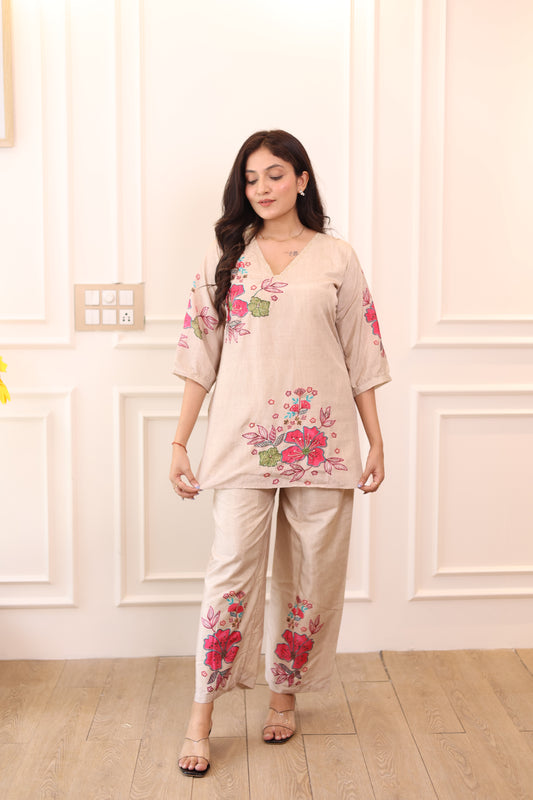 Blush Bloom Co-ord Set
