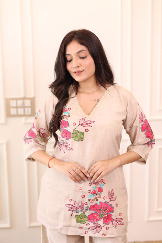 Blush Bloom Co-ord Set
