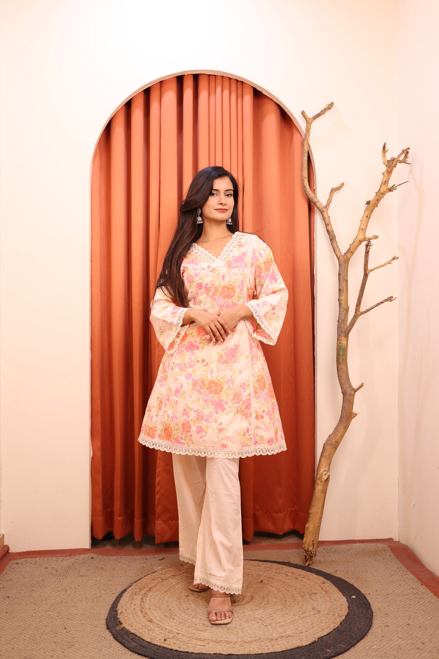 Rosé Blossom Co-ord Set