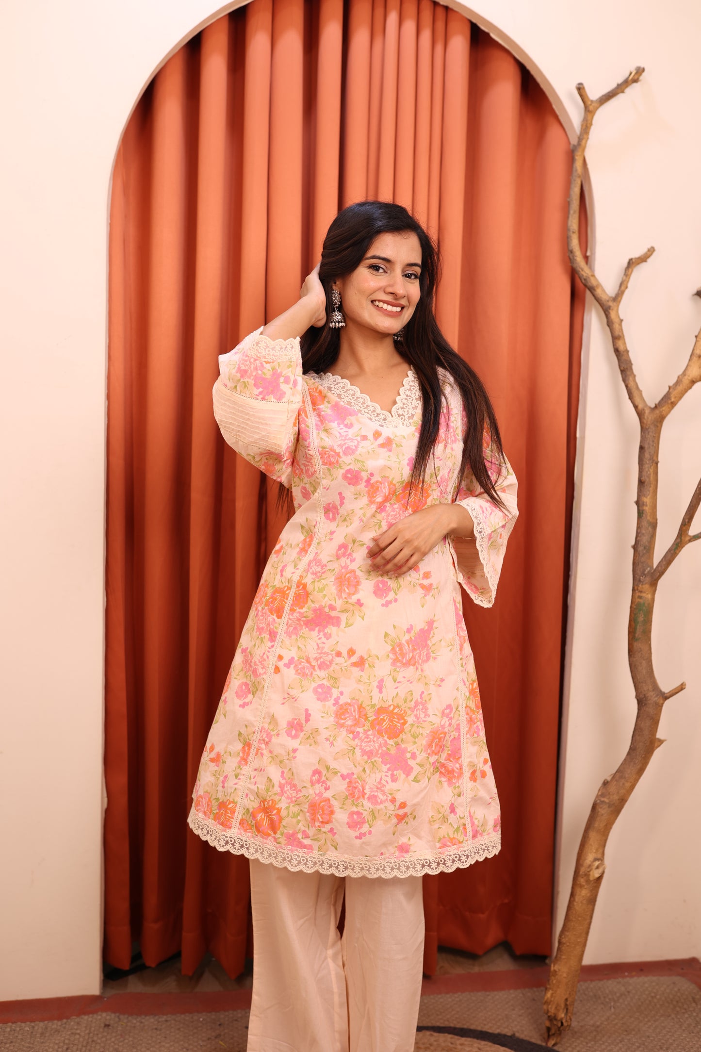 Rosé Blossom Co-ord Set