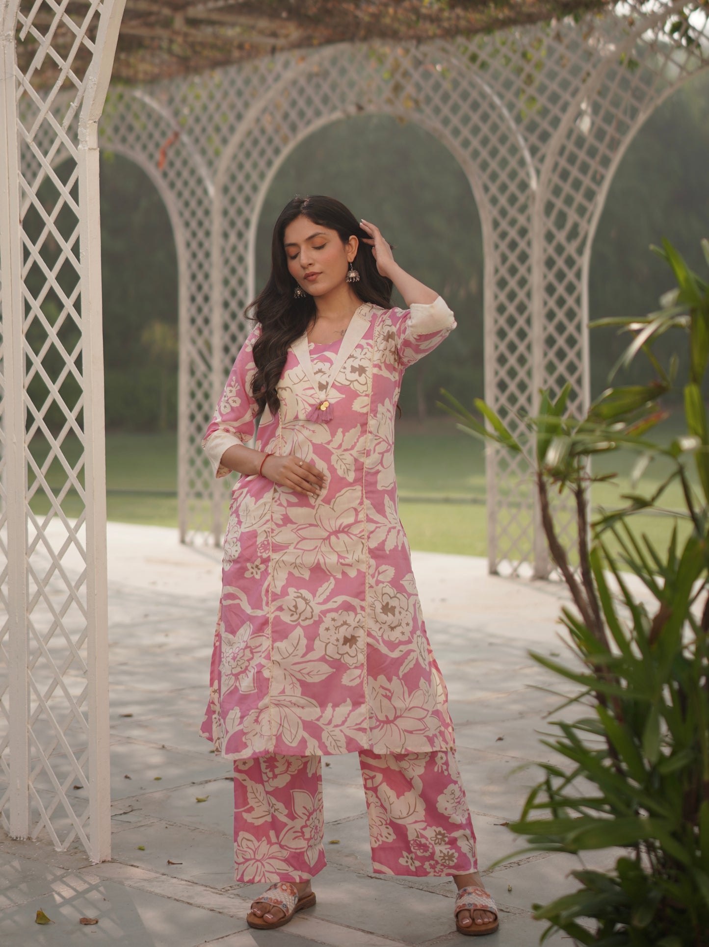 Rosé Bloom Co-Ord Set